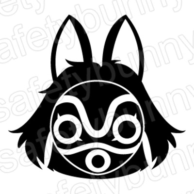 Princess mononoke mask