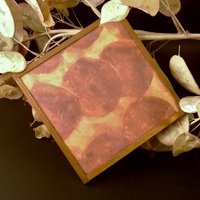 Pepperoni Pizza Beer Coasters - Thumbnail 4