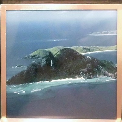 Scenic copper coasters