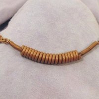 Copper Coil Chain Bracelet - Thumbnail 1