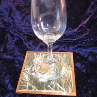 Tiger Copper Coasters Set of 4 - Thumbnail 1
