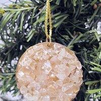 Quartz Crystal Disc Necklace #2 - Thumbnail 1