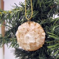 Quartz Crystal Disc Necklace #2 - Thumbnail 2