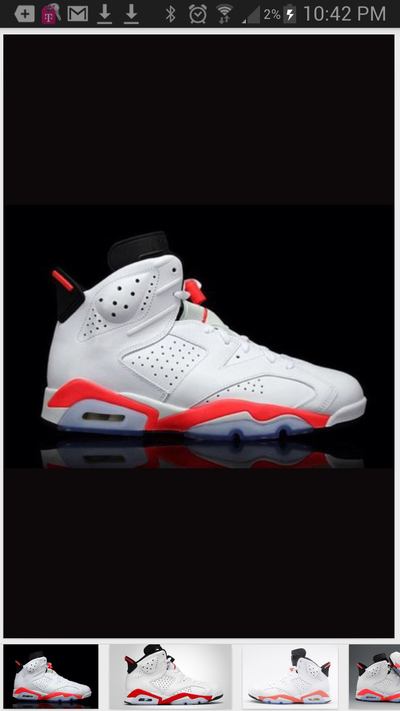 Jordan retro 6 infared