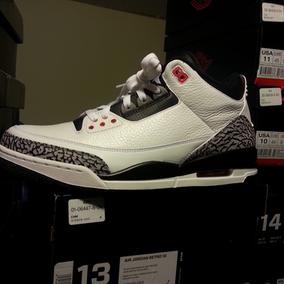 Jordan retro 3 infared 23