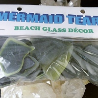 Mermaid Tears - Beach decor glass large bag - Thumbnail 1