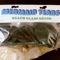 Mermaid Tears - Beach decor glass large bag - Thumbnail 2