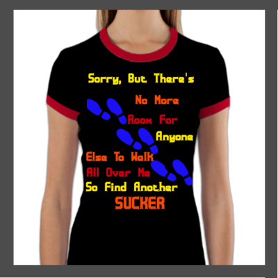 Sucker Women's Ringer T Shirt