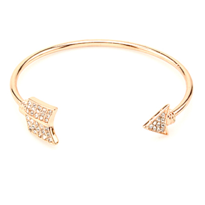 Kelly - Crystal Arrow Cuff