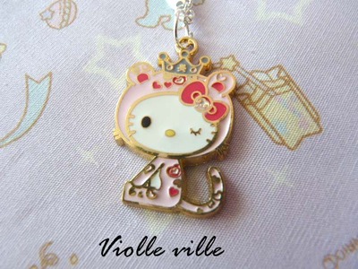 Super cute cat necklace necklace