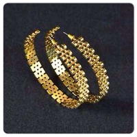 Jubilee Style Hoop Earrings Large - Thumbnail 4