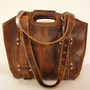 Dove Road Large Leather Bag - Full Grain-2