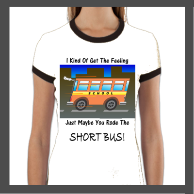 Short bus women's basic t shirt