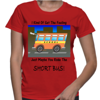 Short Bus Women's Basic T Shirt - Thumbnail 2