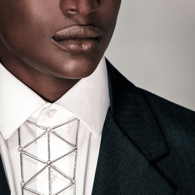 Tree of life necklace - large-scale silver