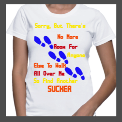 Sucker women's basic t shirt