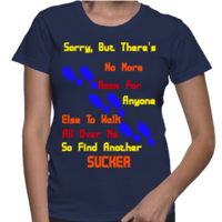 Sucker Women's Basic T Shirt - Thumbnail 3