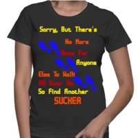 Sucker Women's Basic T Shirt - Thumbnail 4