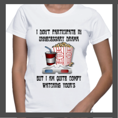 No Drama Women's Basic T Shirt