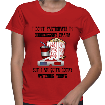 No drama women's basic t shirt