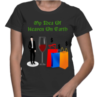 Heaven On Earth Women's Basic T Shirt - Thumbnail 1