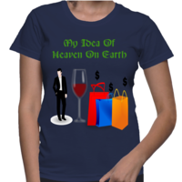 Heaven On Earth Women's Basic T Shirt - Thumbnail 3