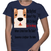 Your Boyfriend Women's Basic T Shirt - Thumbnail 2