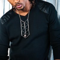 Tree of Life Necklace w/Crystal or Charm - Large-Scale Silver - Thumbnail 2