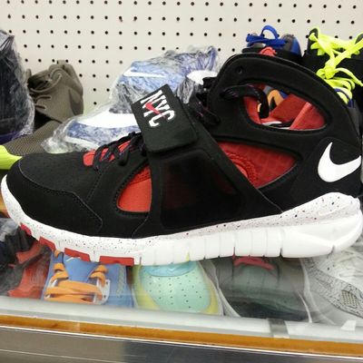 Nike huarache free nyc giants superbowl 