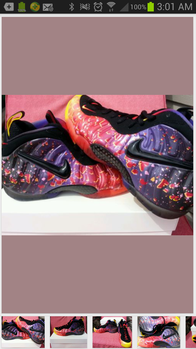 Foamposite area 72 asteroid