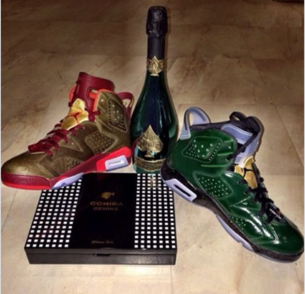 Cigar and Champagne Championship Retro 6 Pack