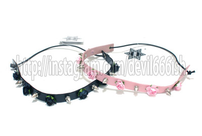 Thorny rose (black) Hairband