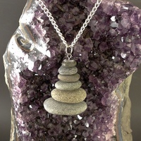 Stone Cairn Necklace - Thumbnail 1