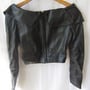 Michael Hoban Designer Black Leather Jacket-2
