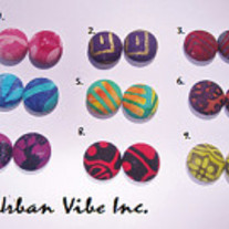 New Urban Spring Summer Button Earring (Pick Your Design)