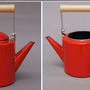 RED Color 2 Liter Enamel Steel Multiple Daily Use British Syle Teapot Kettle - Thumbnail 3