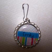 Bottle Cap Key Rings & Zipper Pulls - Thumbnail 3