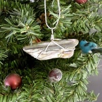 Abalone Freeform Sterling Silver Necklace #2 - Thumbnail 1