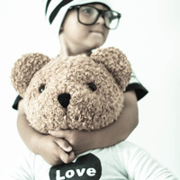 Rainy Days Onesie New Black and White - Thumbnail 1