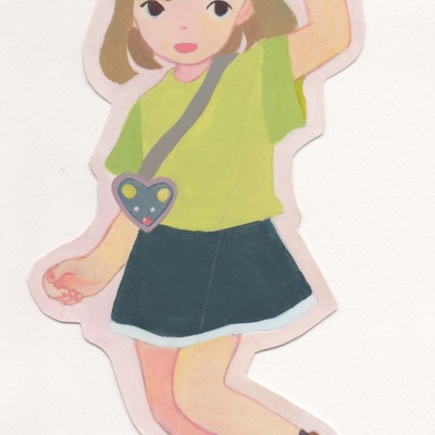 Mega sticker: honorable birdy