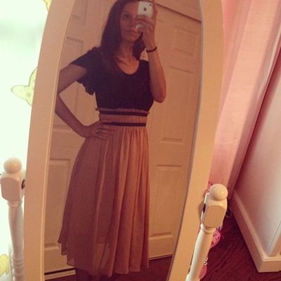 Ladies flowy summer dress