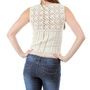 Beige Crochet Top-1