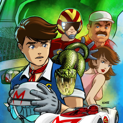 Speed racer: circle of vengeance 1 artist proof