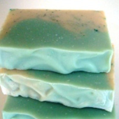 Triple mint soap