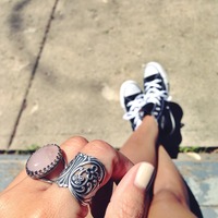 Med. Rose Quartz Ring - Thumbnail 3
