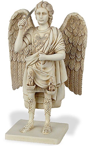 Archangel Michael Figure Scales of Justice A-032S