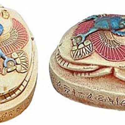 Open-winged scarab beetle paperweight e-041sp