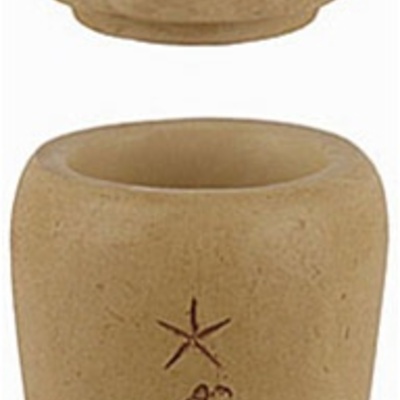 Canopic jar of human imseti 4.5h - small e-084s