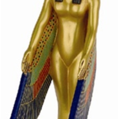 Isis egyptian mother goddess sculpture large e-201gp