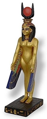 Isis Mother of all Gods Winged Standing Egyptian Sculpture E-314GP
